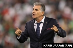 The team's veteran Portuguese coach, Carlos Queiroz, has vowed that Iran will "not go to Russia as tourists."