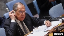 Russian Foreign Minister Sergei Lavrov (file photo)