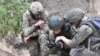 Wagner mercenaries train Belarusian military personnel late last month. 