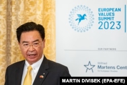 Taiwanese Foreign Minister Joseph Wu (file photo)