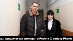 Jehovah's Witnesses Dmitry and Elena Barmakin (file photo)