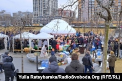 A Kazakh Yurt of invincibility in Dnipro in March 2023