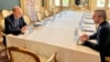 EU top negotiator Enrique Mora (left) sits with Iranian nuclear negotiator Ali Bagheri Kani during the latest round of talks in Vienna.