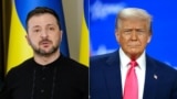 Ukraina prezidenti Vladimir Zelenskiy va AQSH prezidenti Donald Tramp.