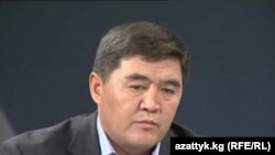 Kamchybek Tashiev, the leader of Kyrgyystan's "Ata Jurt" party