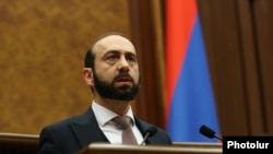 Armenian Foreign Minister Ararat Mirzoyan (file photo)