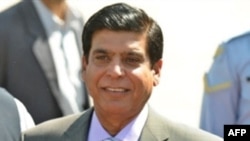 The Pakistani ruling coalition's nominee for prime minister, Raja Pervez Ashraf 