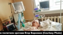 Young conscript Yegor Voronkin died after spending a month in a coma. He never regained consciousness. 