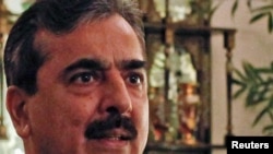 Pakistani Prime Minister Yusuf Raza Gilani