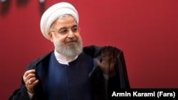 Iranian President Hassan Rohani has been under increasing pressure as the rial has plummeted by nearly half in the last six months.