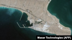 An overview of the Iranian port of Konarak (file photo)