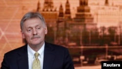 Kremlin spokesman Dmitry Peskov (file photo)