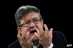 Jean-Luc Melenchon believes France should pull out of NATO and renegotiate its EU membership terms.