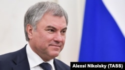 Russian State Duma Chairman Vyacheslav Volodin (file photo)