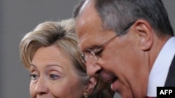 Russian Foreign Minister Sergei Lavrov and U.S. Secretary of State Hillary Clinton discussed ways to curb Iran's nuclear program in talks in Moscow earlier this month.