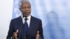 Annan Urges UN Unity On Syria