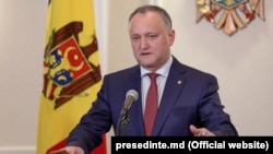 Moldovan President Igor Dodon