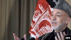 Afghan President Hamid Karzai