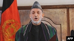 Hamid Karzai was sworn in for a fresh term as Afghan president on November 19.