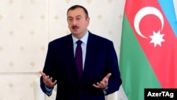 Is Azerbaijani President Ilham Aliyev weighing his options for gas exports?