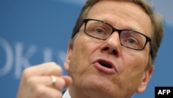 German Foreign Minister Guido Westerwelle