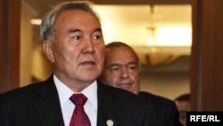 Kazakh President Nursultan Nazarbaev