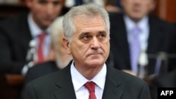 New Serbian President Tomislav Nikolic