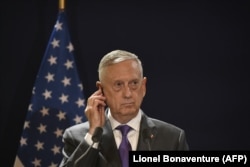 U.S. Defense Secretary Jim Mattis (file photo)