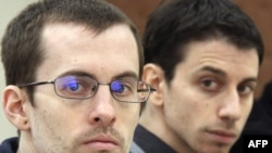 Americans Shane Bauer (left) and Josh Fattal were sentenced to eight years in prison last month on spying charges.