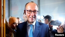 German Christian Democrat leader Friedrich Merz