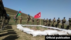 The Azerbaijani and Turkish militaries kick off joint exercises on April 8.