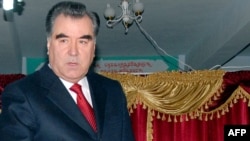 Tajik President Emomali Rahmon