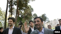 President Mahmud Ahmadinejad (right) called Iran's recent P5+1 talks "a positive step forward."