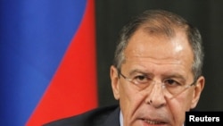 Russian Foreign Minister Sergei Lavrov on November 3 asserted Russia's claim to the islands.