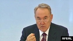 Kazakh President Nursultan Nazarbaev (file photo)