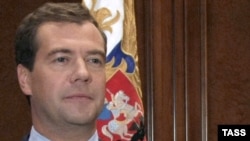 Russian President Dmitry Medvedev