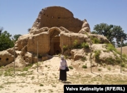 The ruins of the house in Balkh where Rumi is thought to have been born in the thirteenth century.