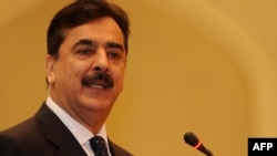 Pakistani Prime Minister Yusuf Raza Gilani