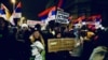 Thousands Rally In Serbia Against Vucic For Sixth Week