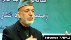 Afghan President Hamid Karzai 