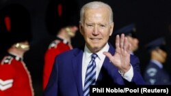 U.S. President Joe Biden is in Cornwall on the southern U.K. coast for a summit with other Group of Seven (G7) industrialized nation leaders this weekend.