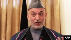 Afghan President Hamid Karzai