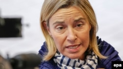 EU foreign policy chief Federica Mogherini