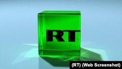 Russia - The Russian television channel RT (Russia Today) logo, undated