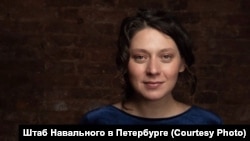 Russian opposition activist Irina Fatyanova (file photo)