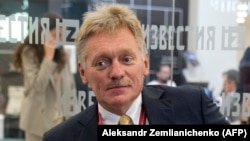 Kremlin spokesman Dmitry Peskov (file photo)