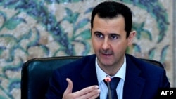 Syrian President Bashar al-Assad said the conflict in Syria could only be settled after terrorism was stamped out in the country. (file photo)