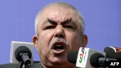 Afghan Vice President Abdul Rahid Dostum