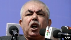 Afghan Vice-President Abdul Rashid Dostum (file photo)