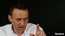 Russian opposition leader Aleksei Navalny (file photo)